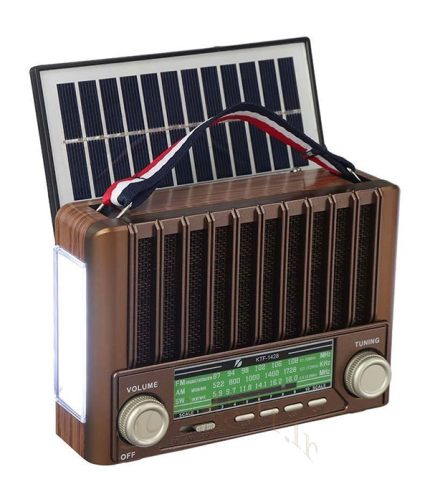 اسپیکر با پنل خورشیدی